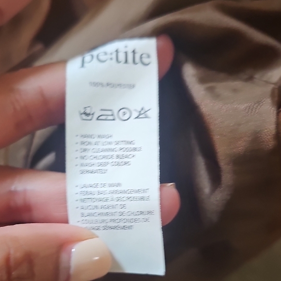 VINTAGE Tan Double-Breasted Trench Coat - Picture 5 of 7